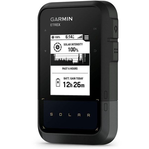 Garmin eTrex Solar Powered GPS Handheld Navigator+Tactical Bracelet & Flashlight Online Hot Sale