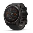 Garmin Fenix 8 51mm Solar Sapphire Gray with Fitness Suite & Screen Protector Online Hot Sale