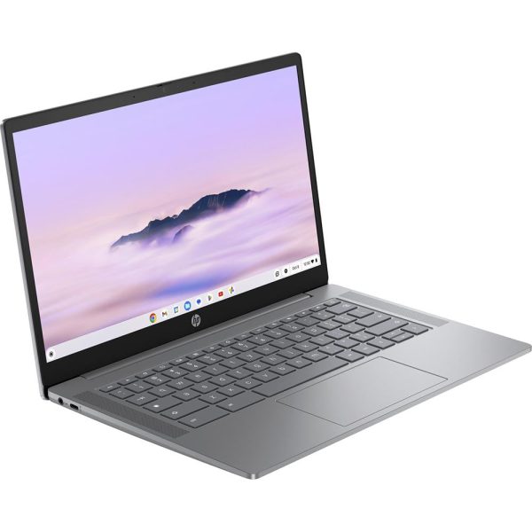 Hewlett Packard 14a-nf0050nr 14  Intel i3-N305 8GB 128GB Chromebook Laptop, Silver Fashion