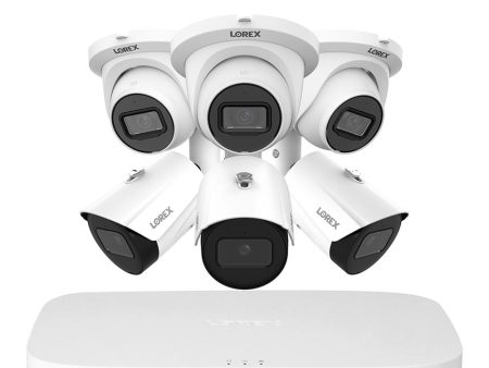 Lorex Fusion NVR with A20 (Aurora Series) Bullet Cameras 2TB Wired Refurbished Online