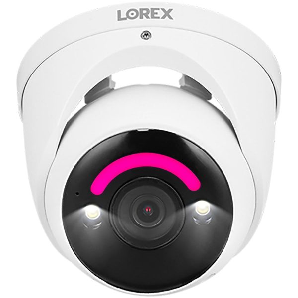 Lorex H30 4K+ 12MP IP Wired Dome Security Camera with Smart Lighting Refurbished Supply