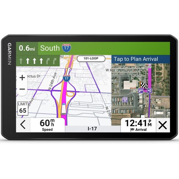 Garmin dezl OTR720 7  GPS Truck Navigator, Custom Truck Routing, Satellite Imagery Hot on Sale