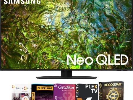 Samsung QN43QN90DA 43  Neo QLED 4K TV 2024 +12 Months Protection & Movies Streaming Pack Online Hot Sale