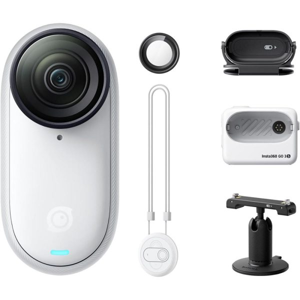 Insta360 GO 3S 64GB Tiny Mighty 4K Action Camera w  3Yr Warranty + Bike Accessory Bundle For Discount