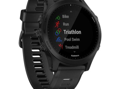 Garmin Forerunner 945 GPS Sport Watch (Black) Refurbished Hot on Sale