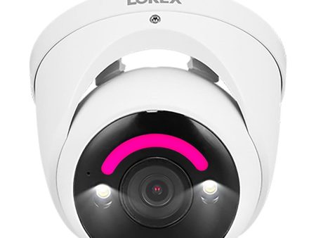 Lorex H30 4K+ 12MP IP Wired Dome Security Camera with Smart Lighting Refurbished Supply