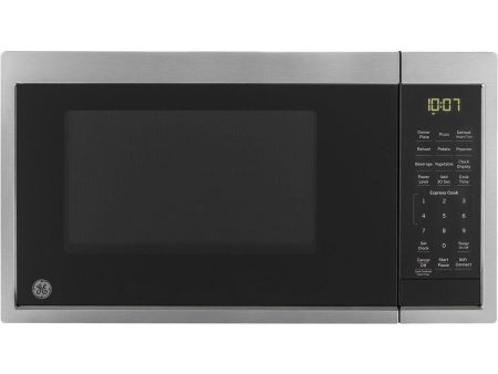 GE 0.9 Cu. Ft. Capacity Smart Countertop Microwave Oven with Scan-To-Cook Technolog Online Sale