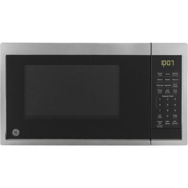 GE 0.9 Cu. Ft. Capacity Smart Countertop Microwave Oven with Scan-To-Cook Technolog Online Sale