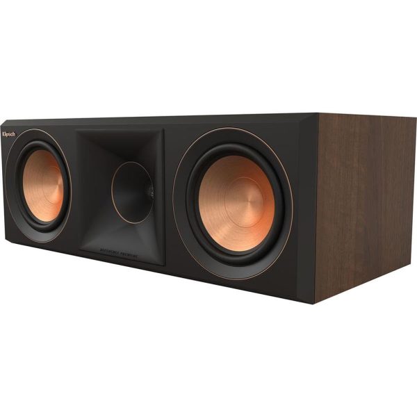 Klipsch Enhanced Clarity with Bigger Horn Center Speaker Walnut Refurbished Sale