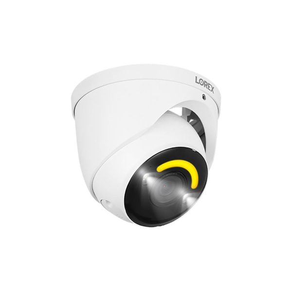 Lorex H30 4K+ 12MP IP Wired Dome Security Camera with Smart Lighting Refurbished Supply