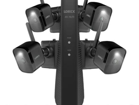 Lorex 4K NVR System with Battery-Operated Camera Black Refurbished For Sale