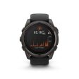 Garmin Fenix 8 47 mm Solar Sapphire Gray with Fitness Suite & Screen Protector For Sale