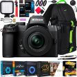 Nikon Z50II Mirrorless Camera 4K DX Body + 16-50mm VR Lens Kit + Accessories Bundle Sale