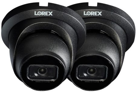 Lorex IP Wired Dome Security Camera with  Audio and Motion Detection (2-Pack) Online Hot Sale