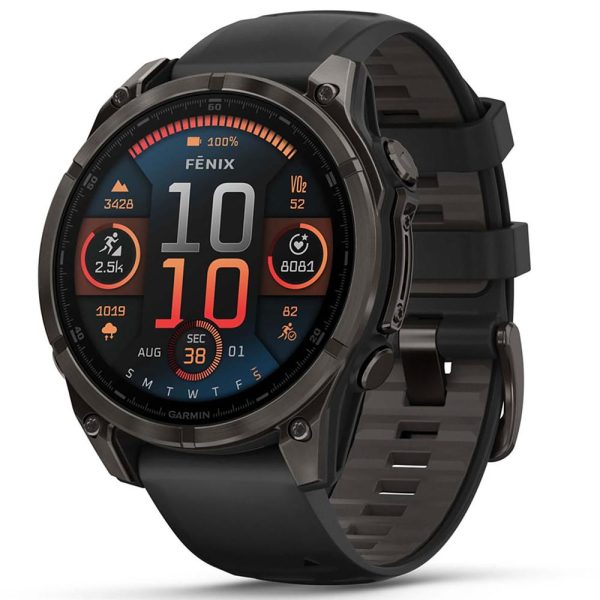 Garmin Fenix 8 47 mm AMOLED Sapphire Gray + Fitness Suite & Screen Protector Cheap