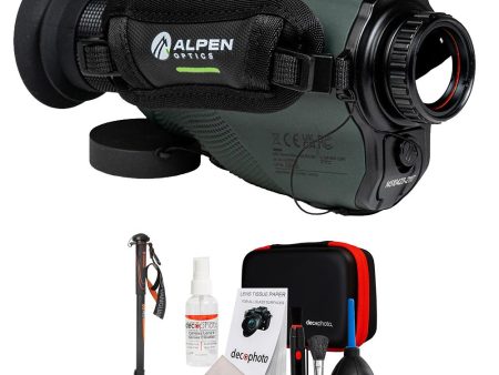 Alpen Optics Apex 25mm Thermal Monocular HD AMOLED Wi-Fi + Monopod Exclusive Kit Online now