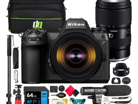 Nikon Z6III Mirrorless Camera Body Kit + Tamron 28-75mm F2.8 Di III VXD G2 Lens Bundle Cheap