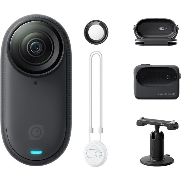 Insta360 GO 3S 128GB Tiny Mighty 4K Action Camera w  3Yr Warranty + Bike Accessory Bundle Discount