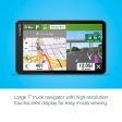 Garmin dezl OTR720 7  GPS Truck Navigator, Custom Truck Routing, Satellite Imagery Hot on Sale