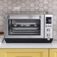 GE Calrod Heating Convection Toaster Oven Quartz Heating Technology 7 Cook Modes Online now