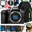 Nikon Z50II Mirrorless Camera 4K DX Body Kit + FTZ II Lens Adapter +Accessories Bundle Online Sale