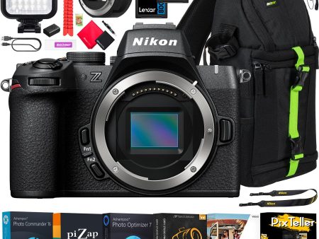 Nikon Z50II Mirrorless Camera 4K DX Body Kit + FTZ II Lens Adapter +Accessories Bundle Online Sale