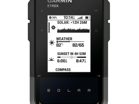 Garmin eTrex Solar Solar Powered GPS Handheld Navigator Online Sale