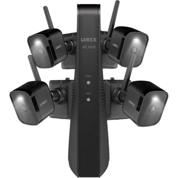 Lorex 4K NVR System with Battery-Operated Camera Black Refurbished For Sale